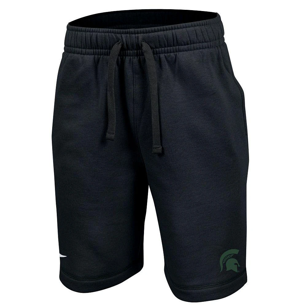 Michigan State Nike YOUTH Club Fleece Shorts