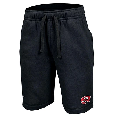 Western Kentucky Nike YOUTH Club Fleece Shorts