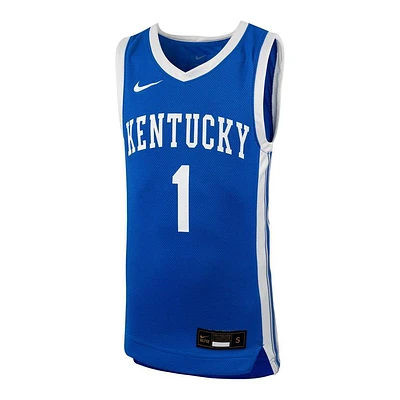 Kentucky Nike YOUTH Basketball Replica #1 Jersey