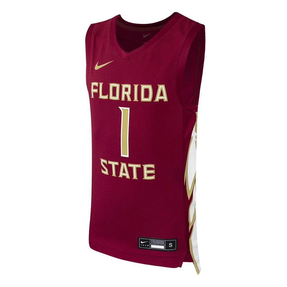 Florida State Nike YOUTH Basketball Replica #1 Jersey