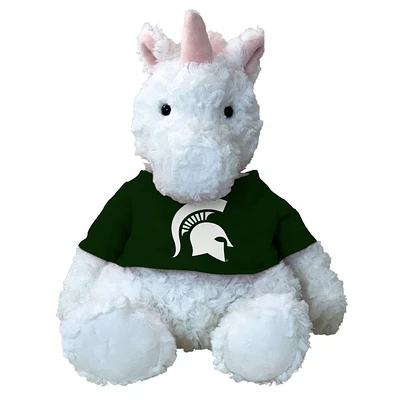 Michigan State 13 Inch Cuddle Buddies Plush Unicorn