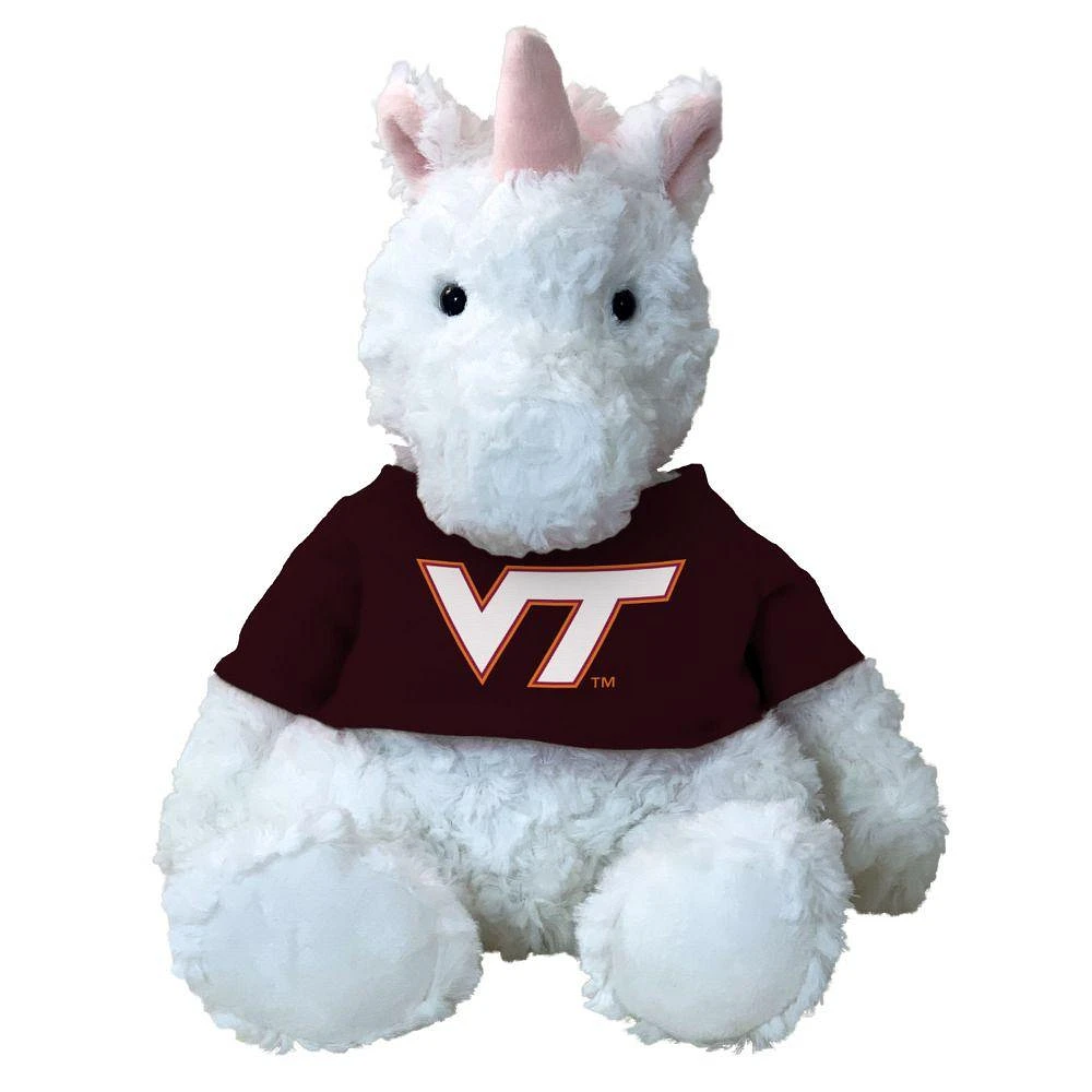 Virginia Tech 13 Inch Cuddle Buddies Plush Unicorn