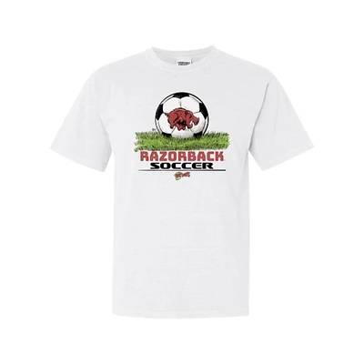 Arkansas Hogtoons Razorback Soccer Comfort Colors Tee