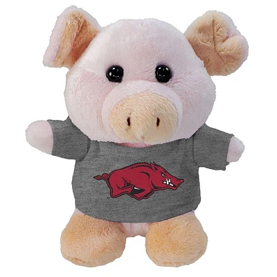 Arkansas 5 Inch Stubbies Plush Pig