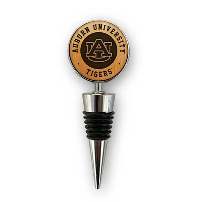 Auburn Timeless Etchings Wood Etched Bottle Stopper