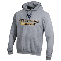 West Virginia Champion Basic Basketball Hoodie