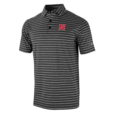 Nebraska Columbia Golf Omni Wick Post Round Polo