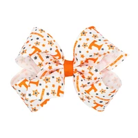 Tennessee Weeones Medium Logo Print Bow