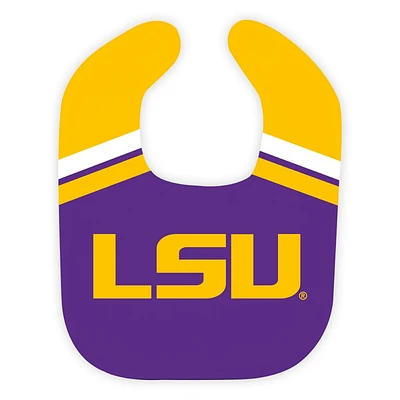 LSU Wee Ones Jersey Soft Bib