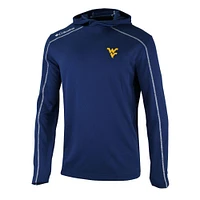 West Virginia Columbia Golf Omni Wick Shotgun Hoodie