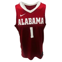 Alabama Nike #1 Replica Road Basketball Jersey