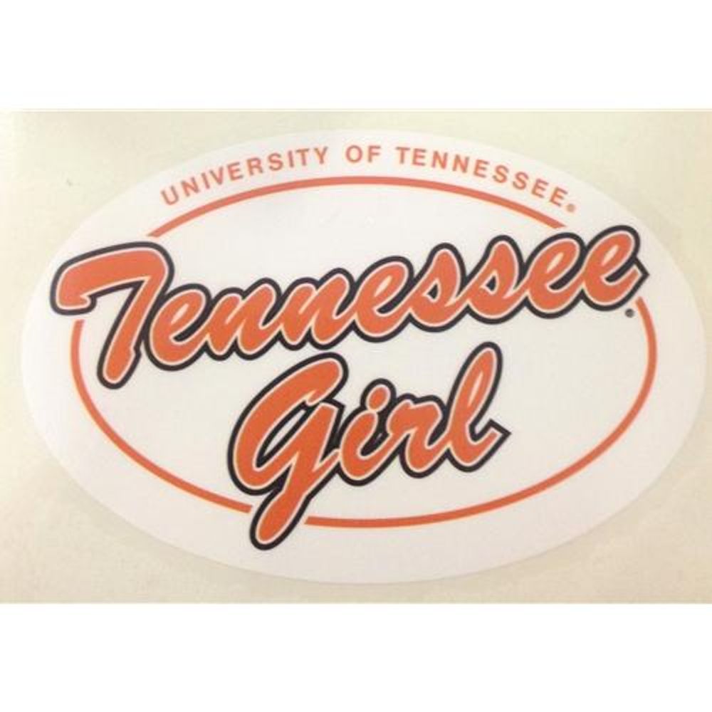  Vols - Tennessee Decal Girl Oval 6 - Alumni Hall