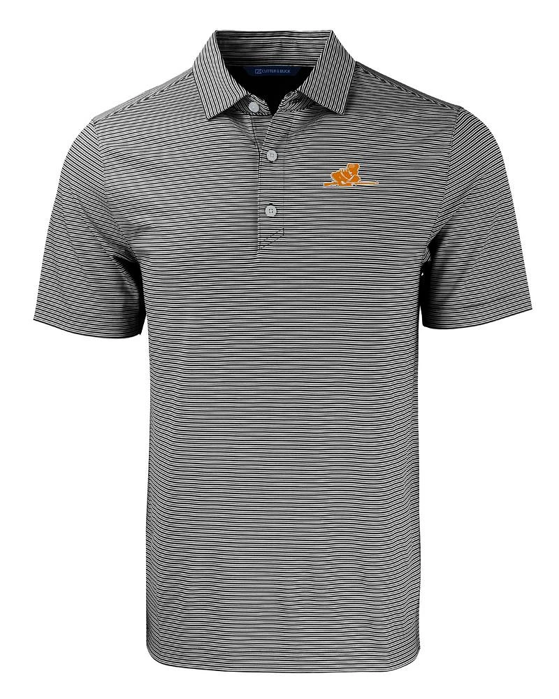 Tennessee Cutter & Buck Rifleman Eco Forge Double Stripe Polo