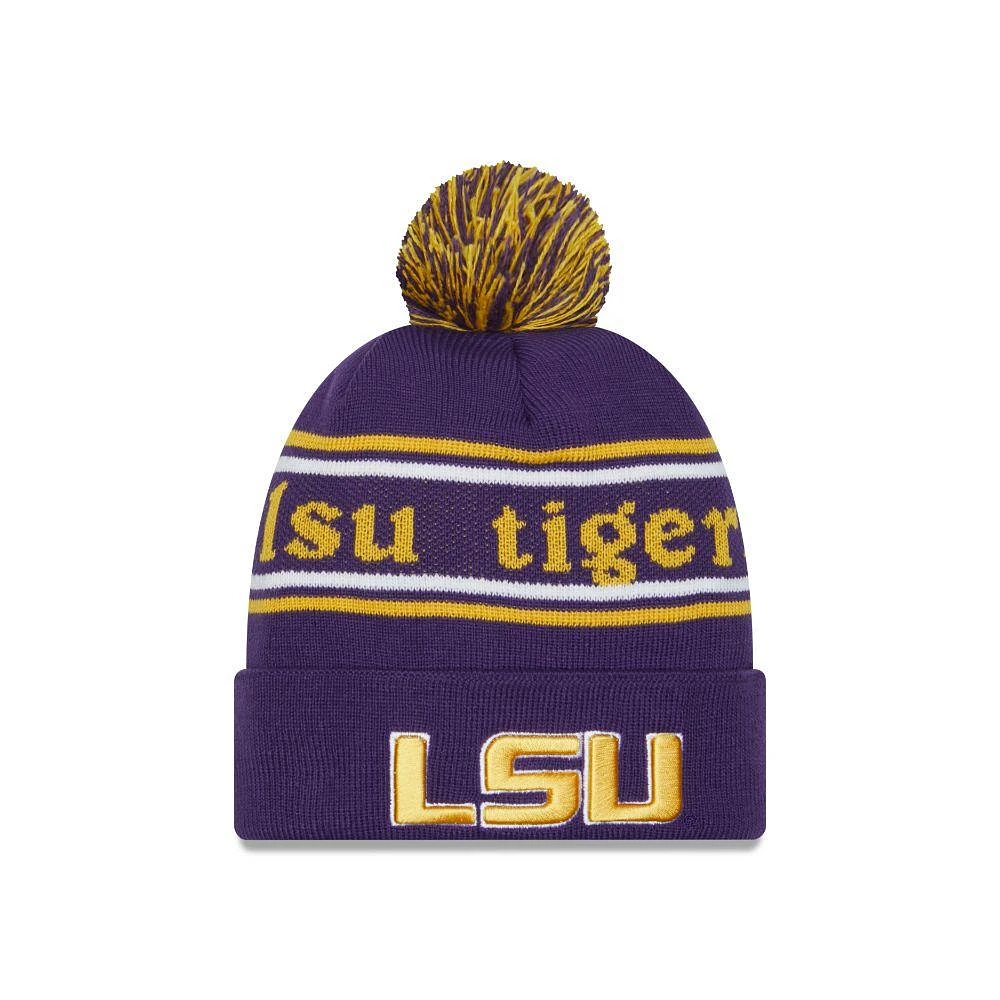 LSU New Era Marquee Knit Pom Beanie