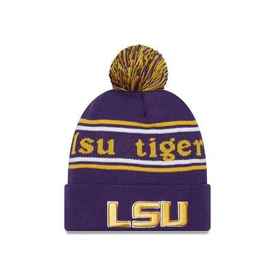 LSU New Era Marquee Knit Pom Beanie