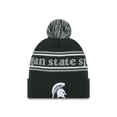 Michigan State New Era Marquee Knit Pom Beanie