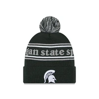 Michigan State New Era Marquee Knit Pom Beanie