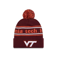 Virginia Tech New Era Marquee Knit Pom Beanie