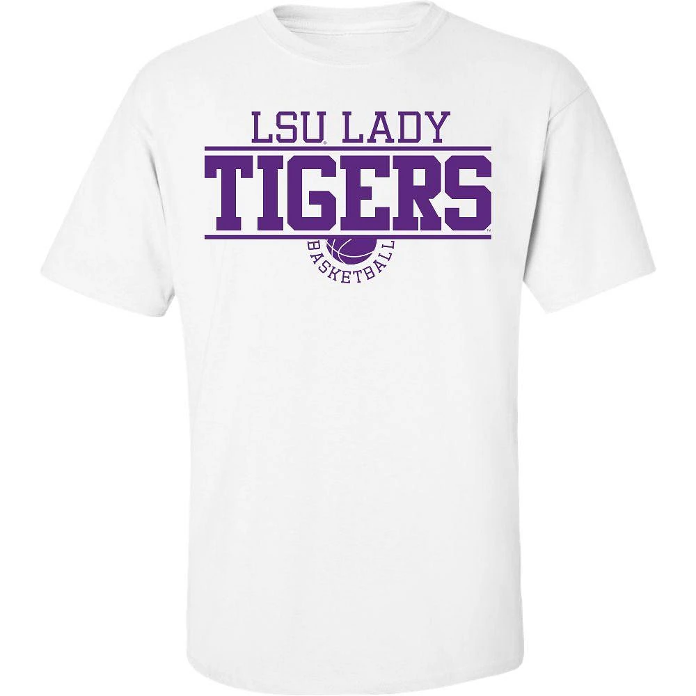 LSU Bayou Apparel Lady Tigers Basketball Tee