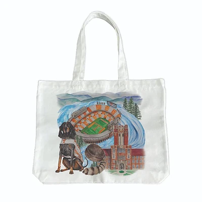 Tennessee Watercolor Tote Bag