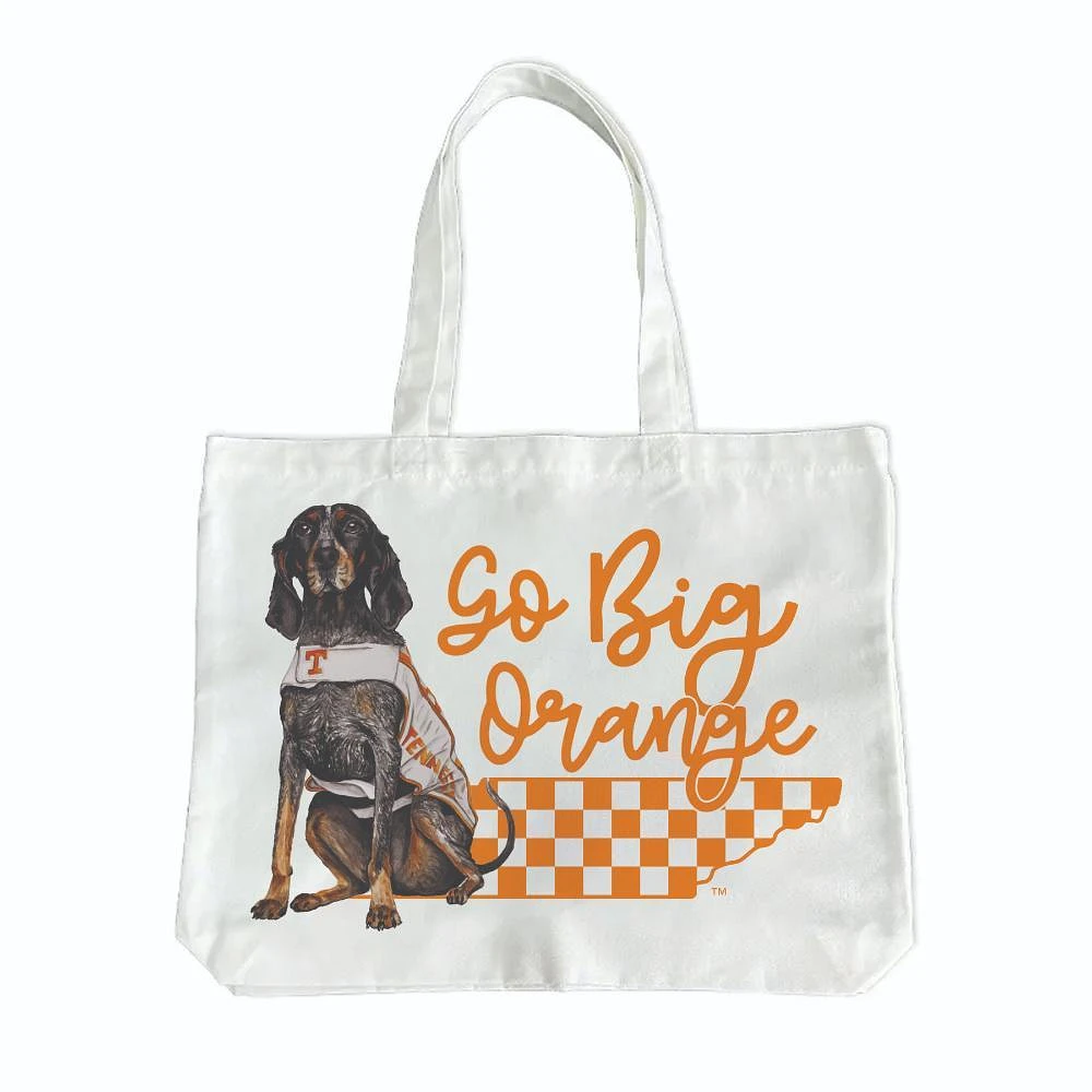 Tennessee Mascot Watercolor Tote Bag