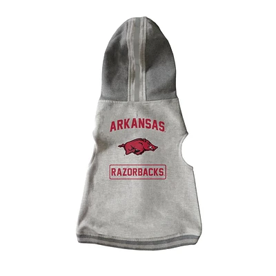 Arkansas Pet Hooded Crewneck Sweatshirt