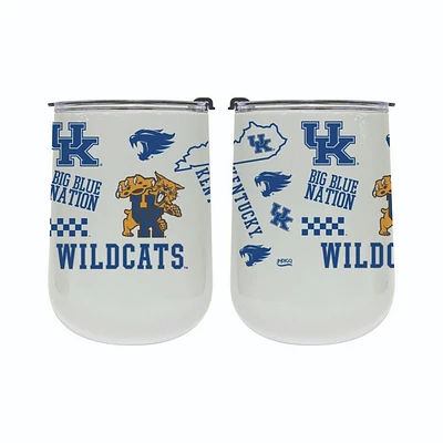 Kentucky 18 Oz Medley Curve Tumbler