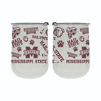 Mississippi State 18 Oz Medley Curve Tumbler