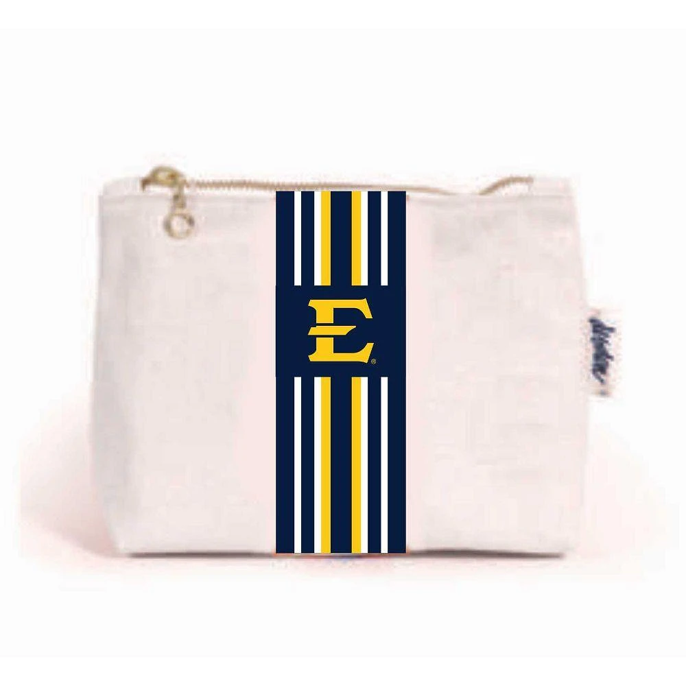 ETSU Stripe Canvas Pouch