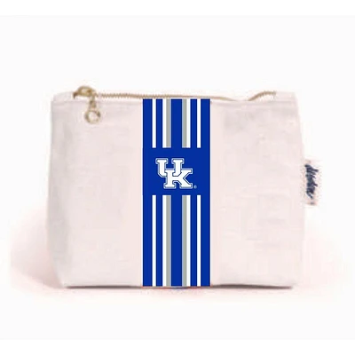 Kentucky Stripe Canvas Pouch