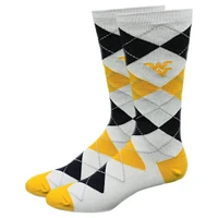 West Virginia Argyle Socks