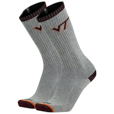 Virginia Tech Primary Logo Crew Socks