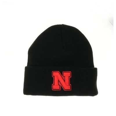 Nebraska Legacy YOUTH Red N Logo Cuff Beanie