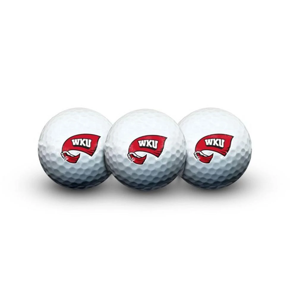 Western Kentucky 3-Pack Golf Balls