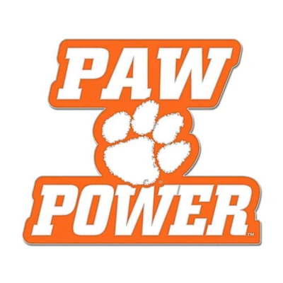 Clemson Paw Power Collector Enamel Pin