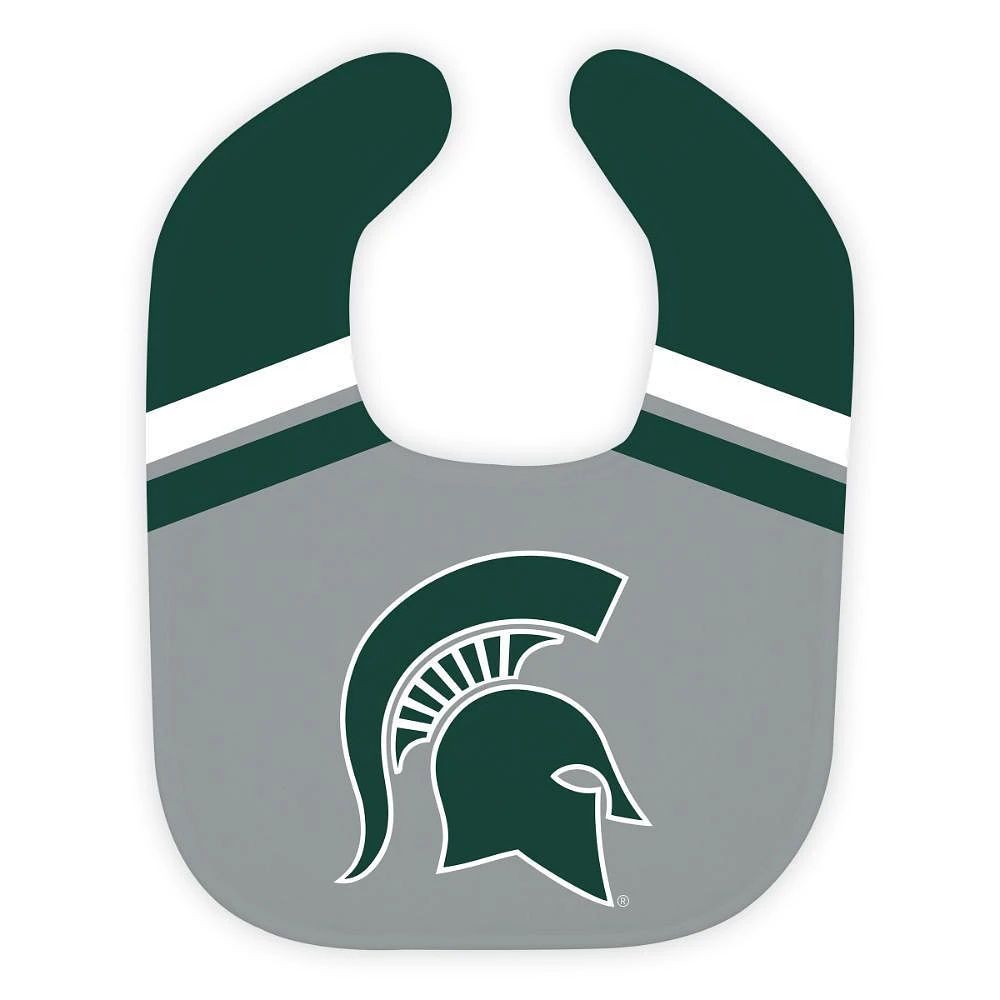 Michigan State Wee Ones Jersey Soft Bib