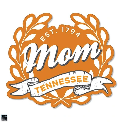 Tennessee 3.25 Inch Mom Leaves Rugged Sticker Decal