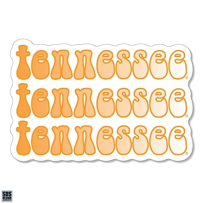 Tennessee 3.25 Inch Retro Fade Rugged Sticker Decal