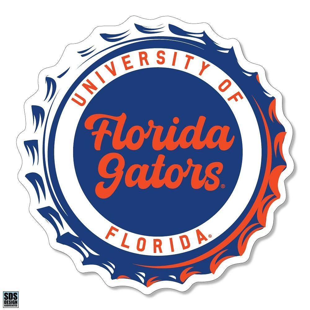 Florida 3.25 Inch Bottle Cap Rugged Sticker Decal