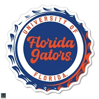 Florida 3.25 Inch Bottle Cap Rugged Sticker Decal