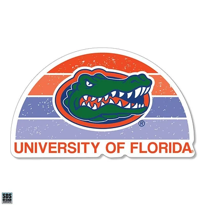 Florida 3.25 Inch Gradient Half Moon Rugged Sticker Decal