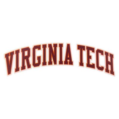  Virginia Tech Arch Decal (6 Inch)