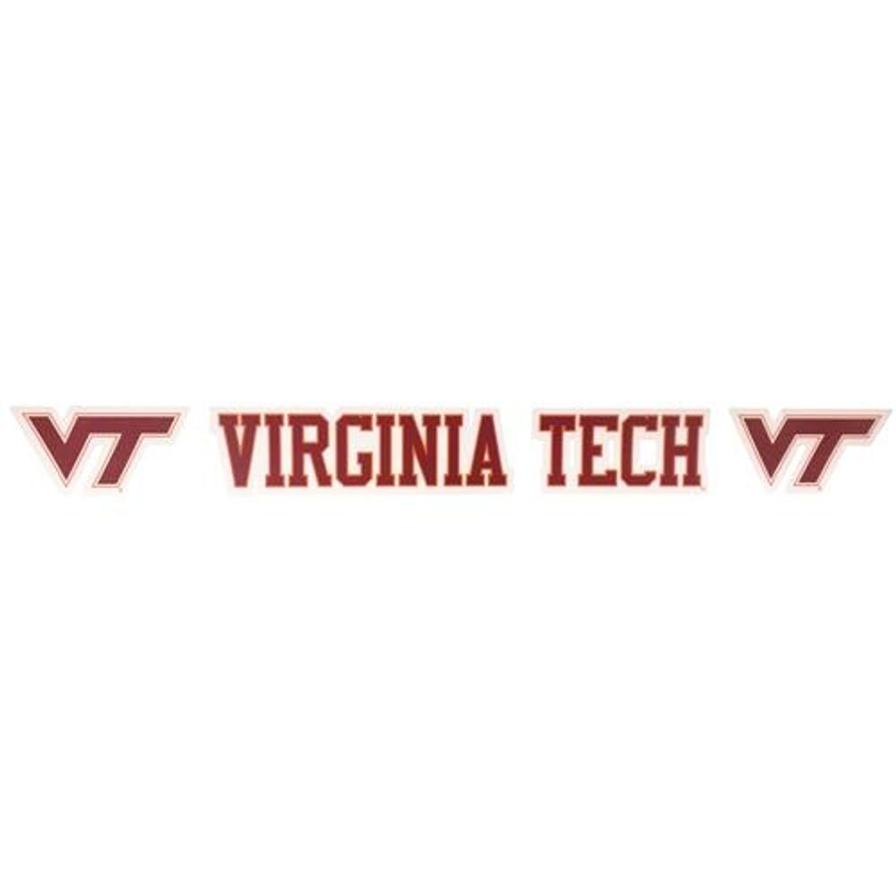  Virginia Tech Strip Decal