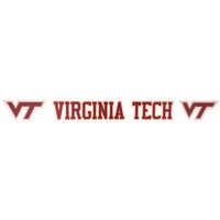  Virginia Tech Strip Decal