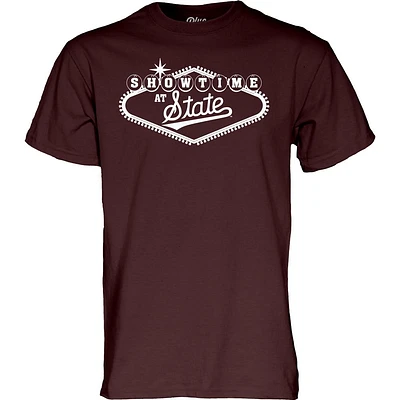 Mississippi State Blue 84 Showtime at Sign Tee