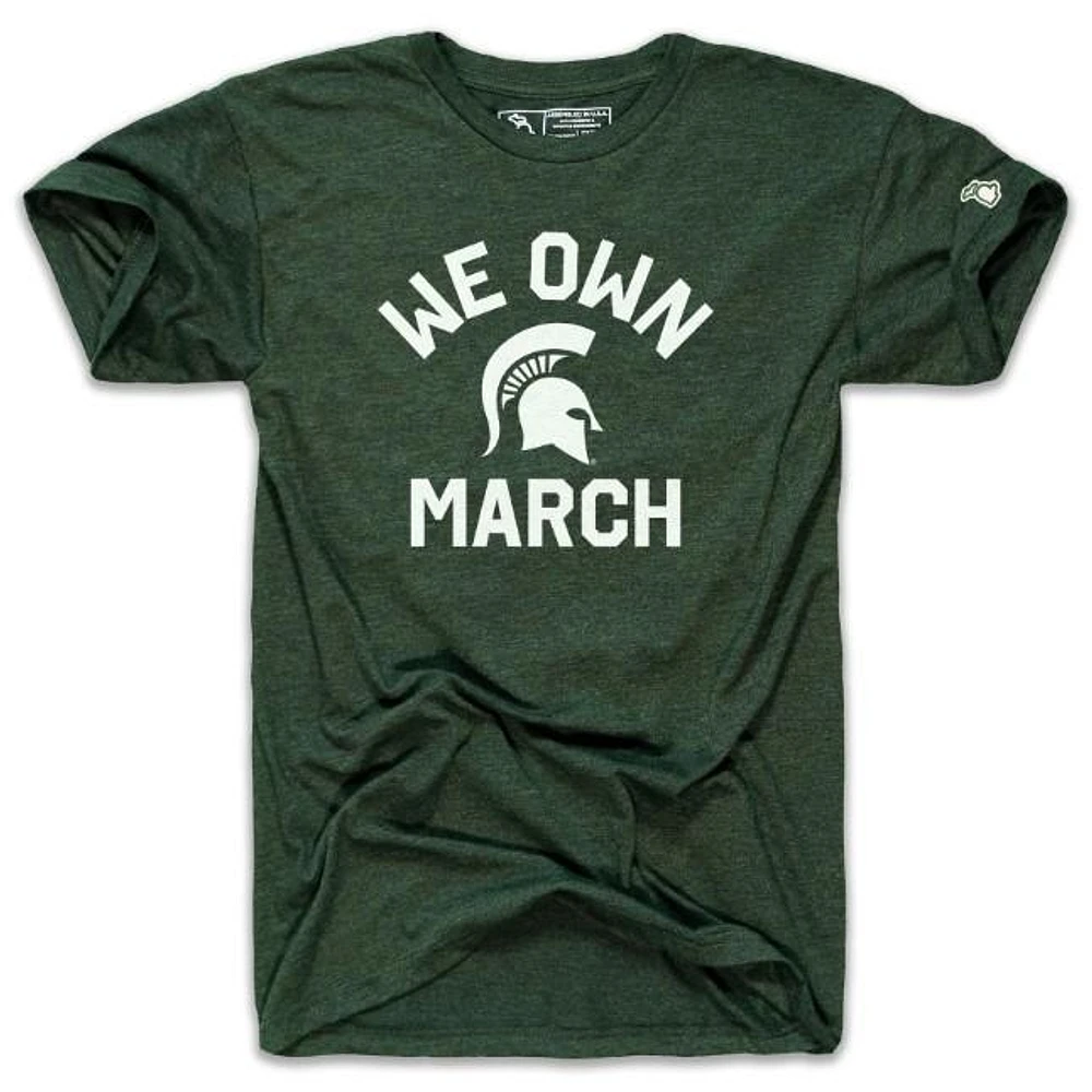 Michigan State Mitten We Own March Tee