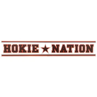  Virginia Tech Hokie Nation Decal