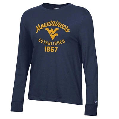 West Virginia Champion Women's Core Long Sleeve Tee