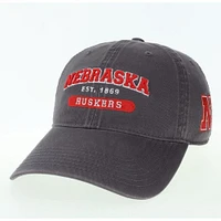 Nebraska Legacy Team Est Date Relaxed Twill Hat