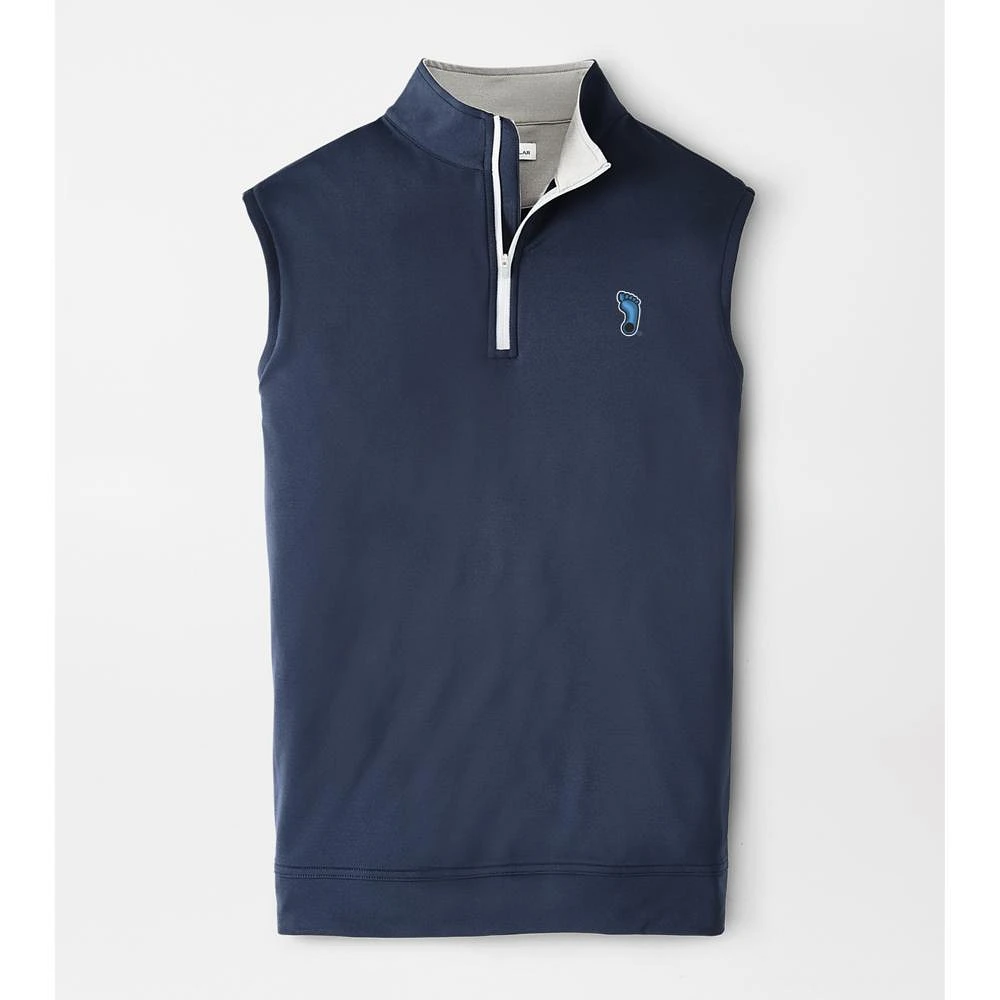 Carolina Peter Millar Heel Galway 1/4 Zip Vest